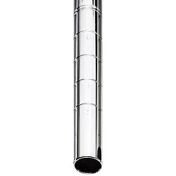 Metro Super Erecta Heavy-Duty Stainless Steel Shelf Post – 74" Tall 1