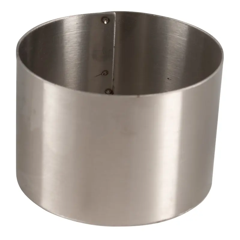 Milvan Stainless Steel Ring Mold – 3.5" X 2.5" For Desserts And Plating 1