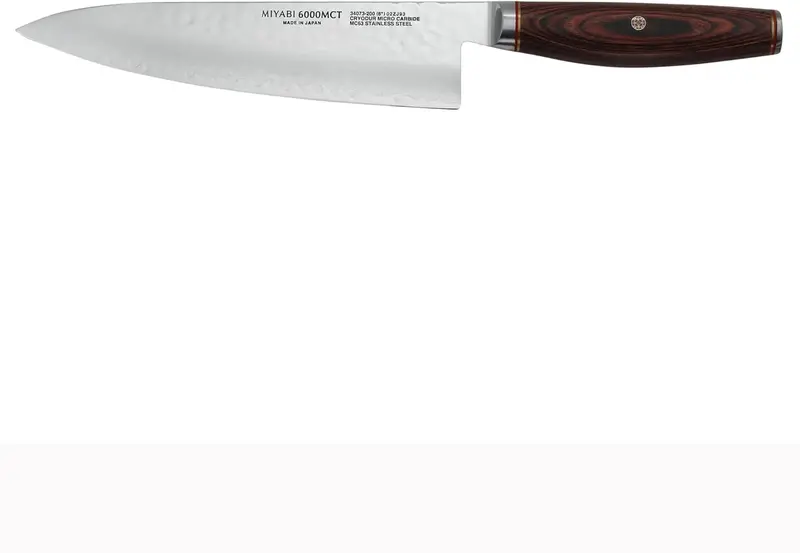Miyabi Artisan Chef’S Knife – 8-Inch Handcrafted Blade With Walnut Handle 1