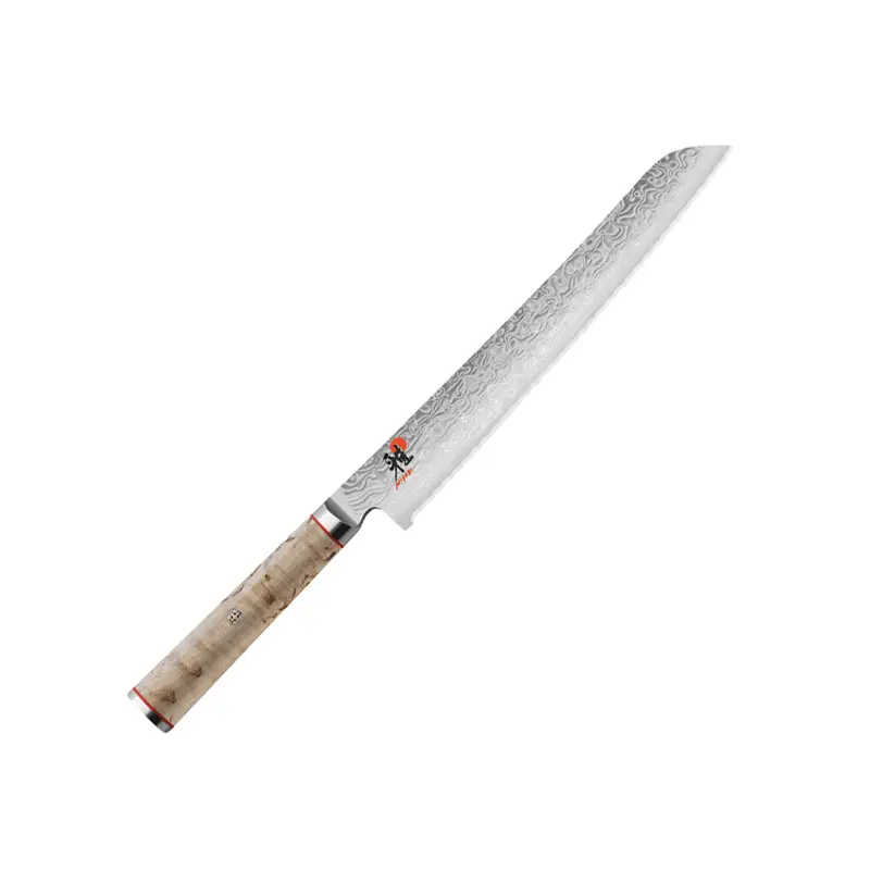 Miyabi Birchwood Sg2 9-Inch Serrated Bread Knife 1