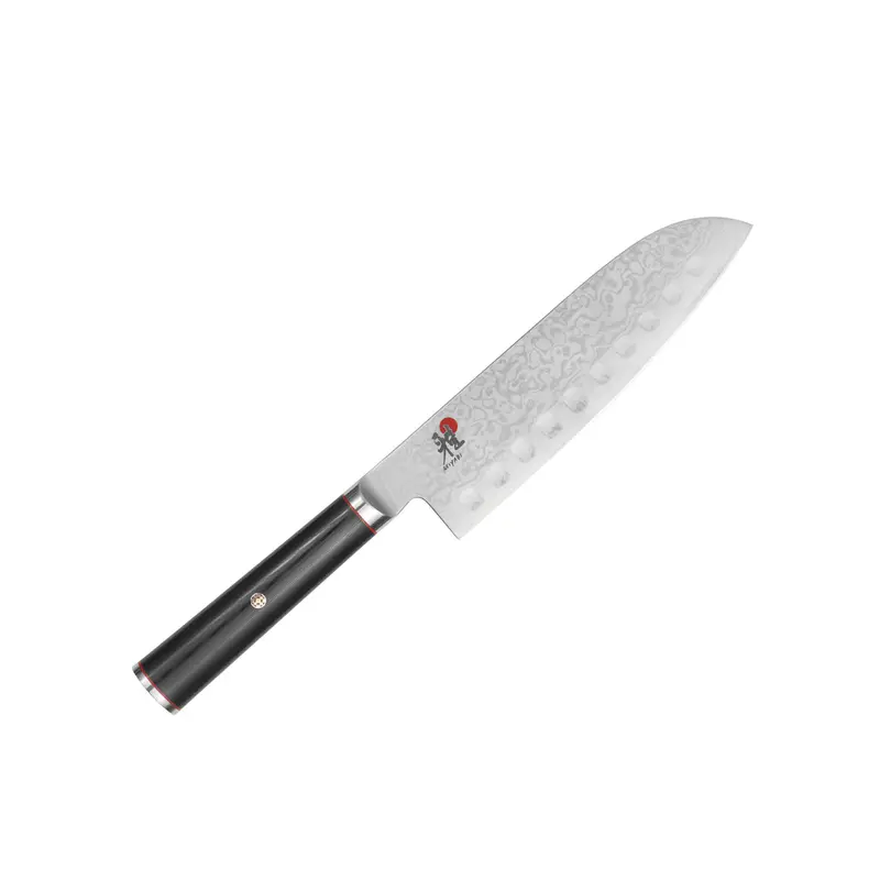 Miyabi Kaizen 7-Inch Hollow-Edge Santoku Knife 1