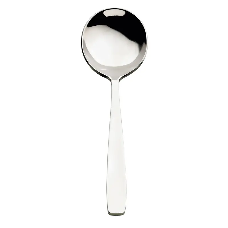 Modena Round Soup Spoon Set – 12-Piece Deep-Bowl Stainless Steel Flatware 1