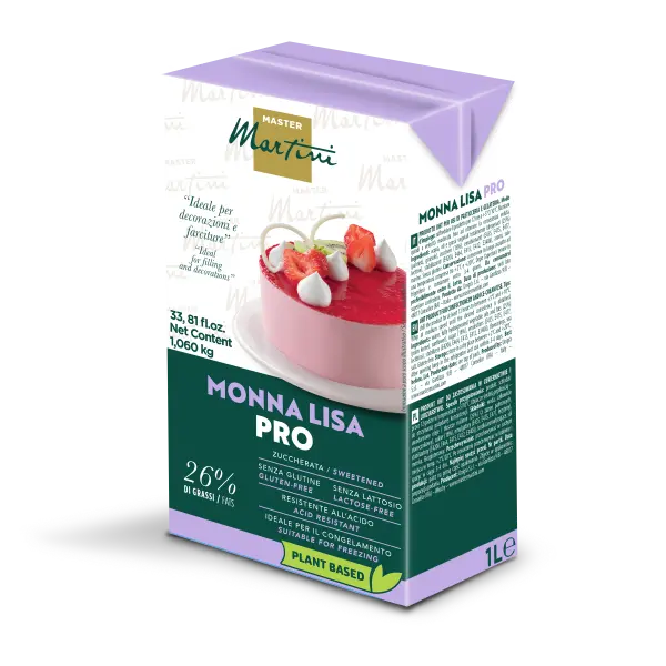 Monna Lisa Pro Plant-Based Whip Topping – 1 L (Lactose-Free; Pickup Only) 1