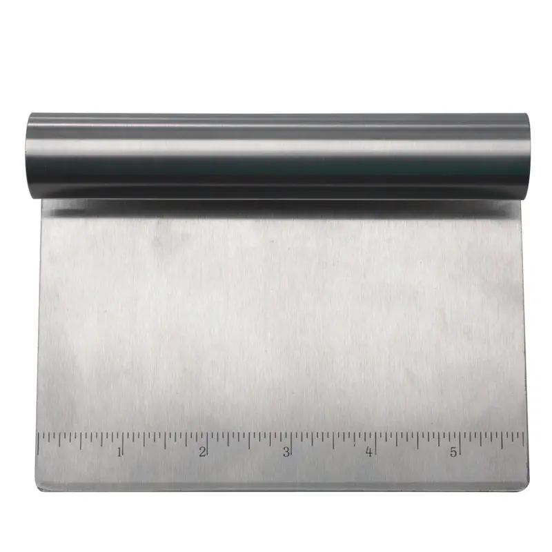 Multi-Function Dough Scraper, Chopper, And Measuring Tool 1