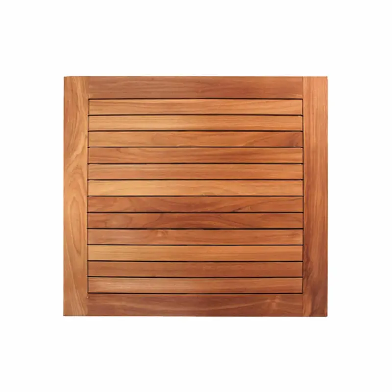 Muskoka Natural Teak Square Table Top – 36" X 36" 1
