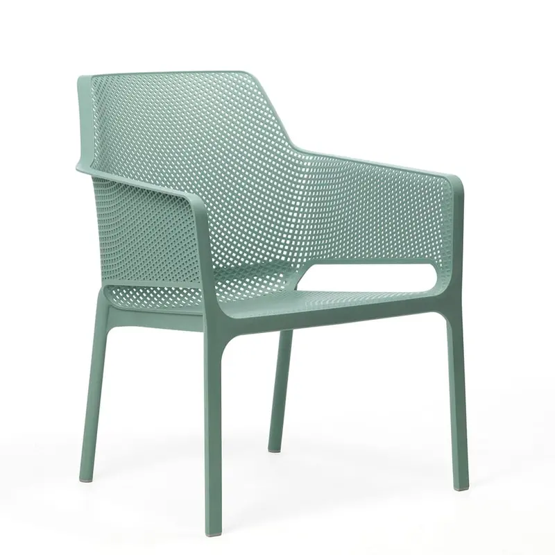 Nardi Net Relax Armchairs – Set Of 4 Stackable Outdoor Chairs 1