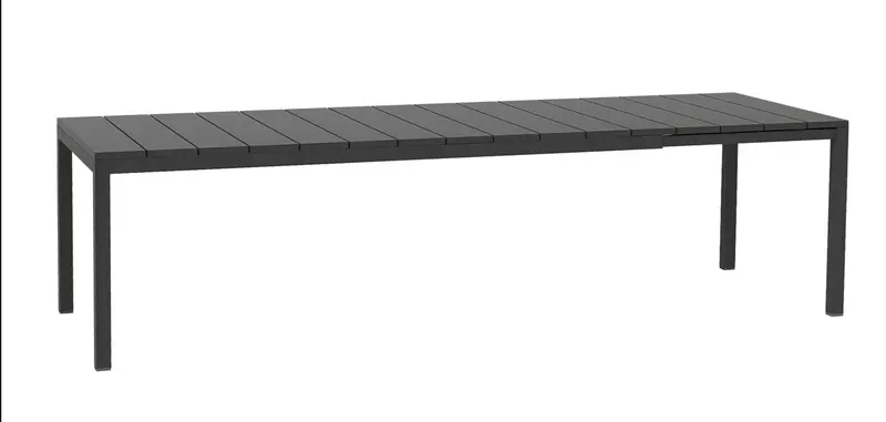 Nardi Rio 210 Aluminum Extendable Table – Premium Outdoor Dining, Fully Expandable 1