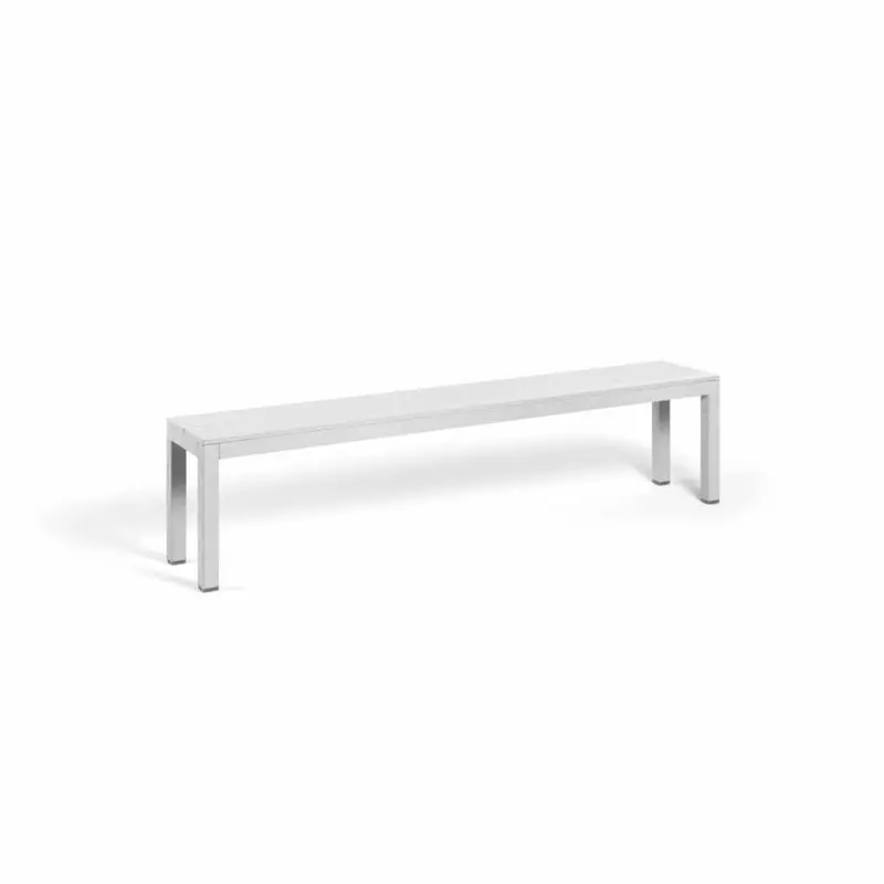 Nardi Rio Aluminum Bench – 77-Inch Modern Outdoor Seating 1