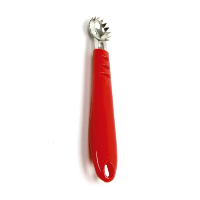 Norpro Stainless Steel Tomato & Strawberry Corer – Red Plastic Handle 1