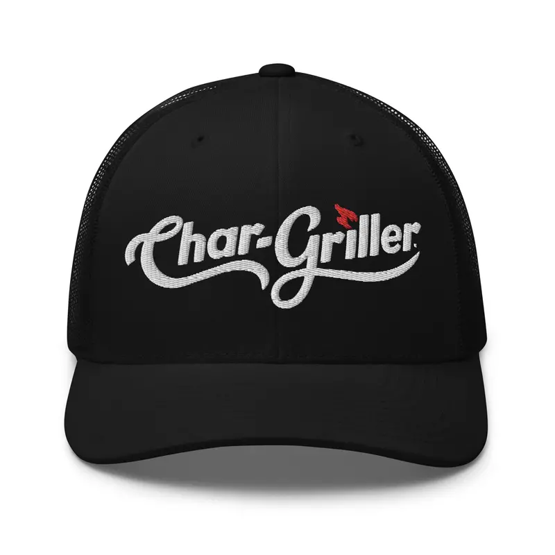 Official Char-Griller Embroidered Baseball Cap 1
