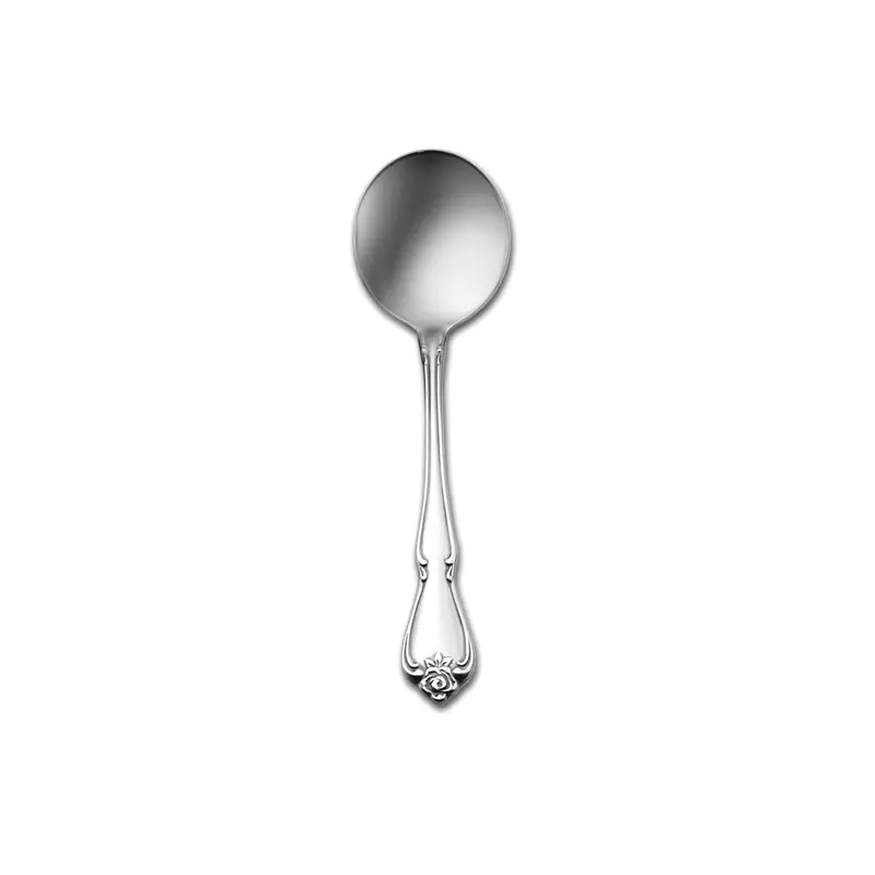 Oneida Arbor Rose Round Soup Spoon – Case Of 36 1