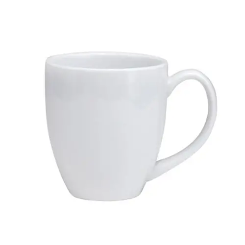 Oneida Buffalo Bright White Euro Mugs – 12-Ounce Capacity, 36-Pack 1
