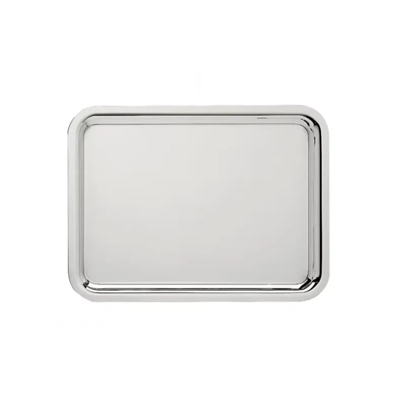 Oneida Noblesse Stainless Steel Rectangular Serving Tray – 20" × 30" 1