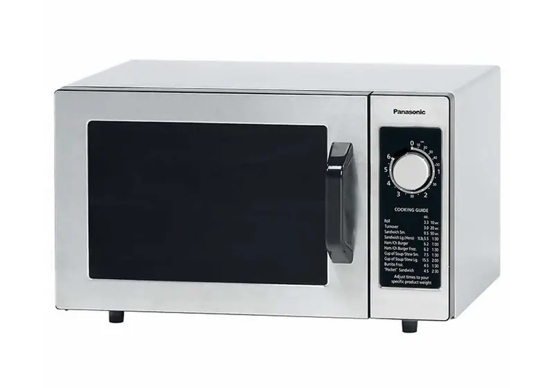 Panasonic Ne-1025C 1000W Countertop Commercial Microwave Oven 1
