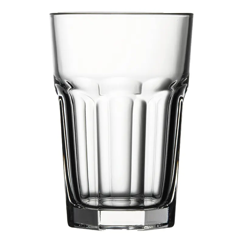 Pasabahce Casablanca Beverage Glass – 12 Oz, 48-Piece Durable Drinkware Pack 1