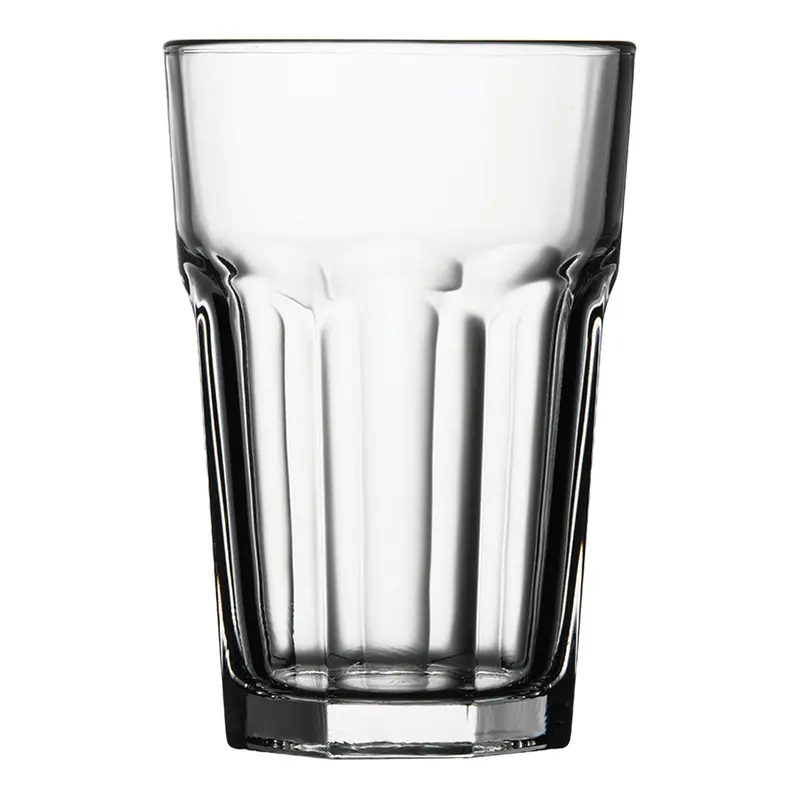 Pasabahce Casablanca Beverage Glass – 14 Oz, 24-Piece High-Capacity Set 1