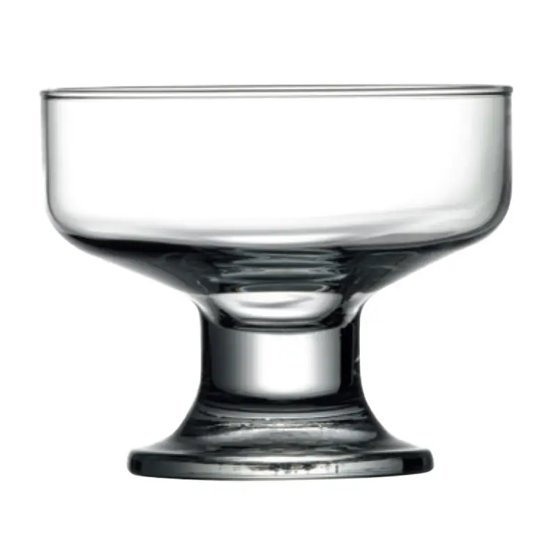 Pasabahce Round Footed 4" Sundae Dish Set – 24-Pack 1