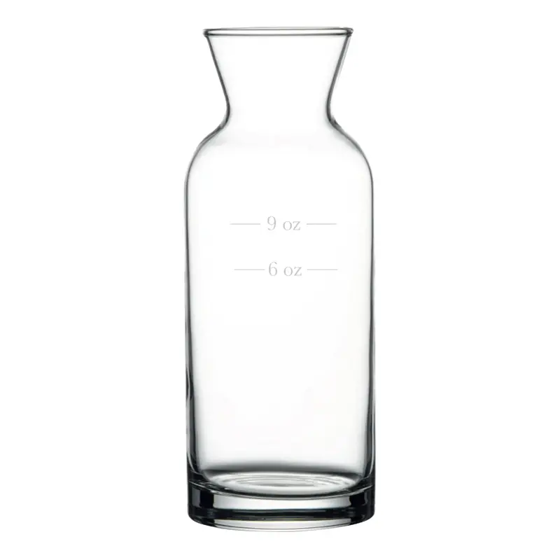 Pasabahce Village 12 Oz Measuring Carafes With Pour Lines – 12-Pack Precision Serving Pitchers 1