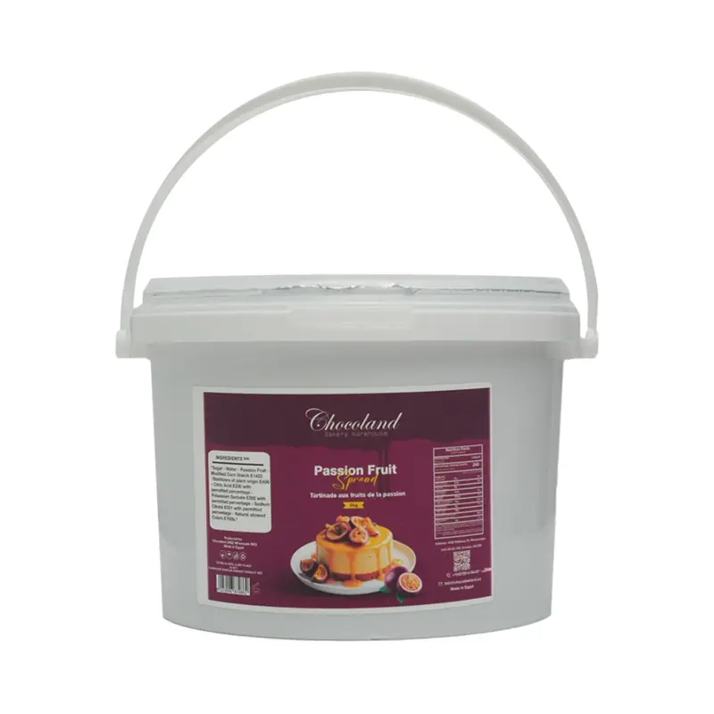 Passion Fruit Spread – 4 Kg, 30% Fruit Content, Tangy Flavor (Pickup Only) 1
