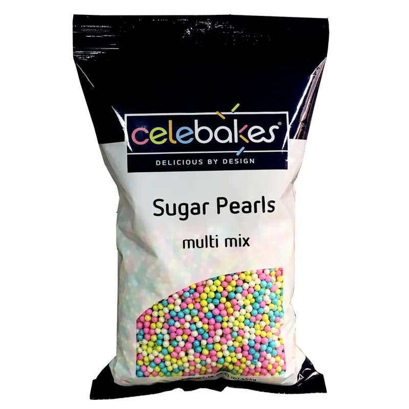 Pastel Multi-Colored Sugar Pearls – 3.5Oz, 3–4Mm Size 1