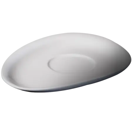 Pearl Triangular Saucer – 6.75", Set Of 36 1