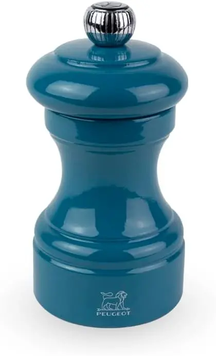 Peugeot Bistro Pacific Blue Lacquer Pepper Grinder – 10 Cm (4 In) 1