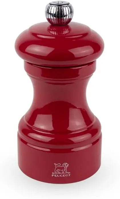 Peugeot Bistro Passion Red Lacquer Pepper Grinder – 10 Cm (4 In) 1