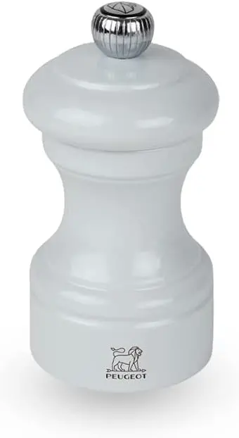 Peugeot Bistro Pearl Grey Pepper Grinder – 10 Cm (4 Inch) 1