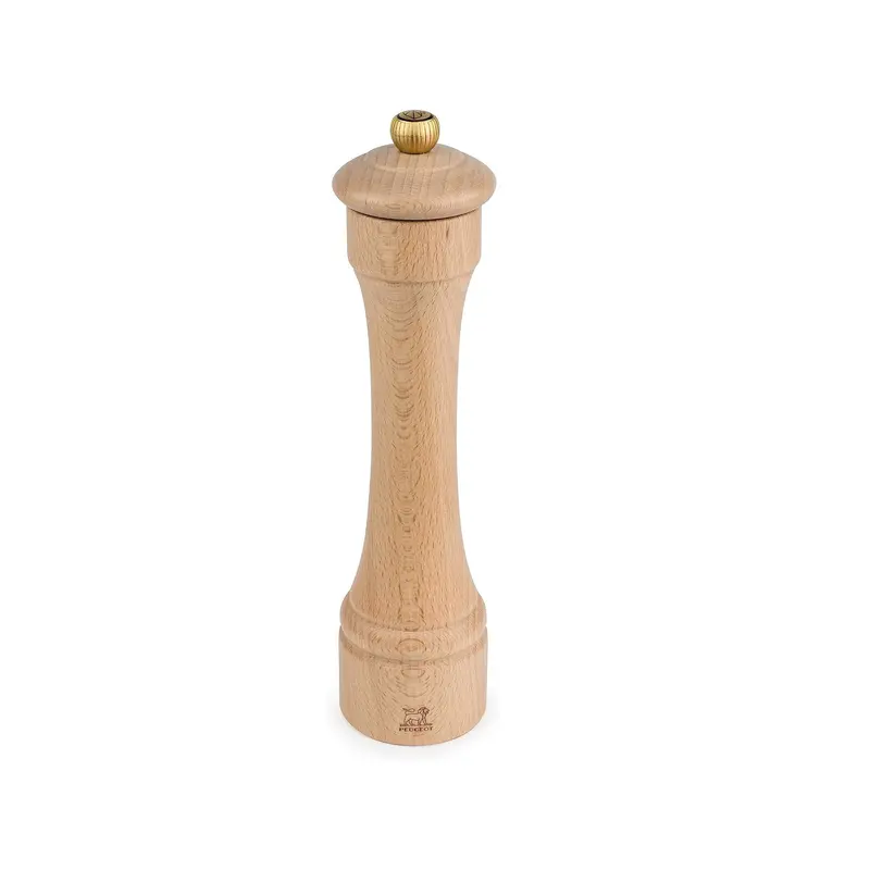 Peugeot Hostellerie 8.75-Inch Natural Wood Pepper Mill 1