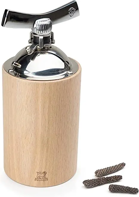 Peugeot Isen Natural Long Pepper Mill (6 Inch) 1