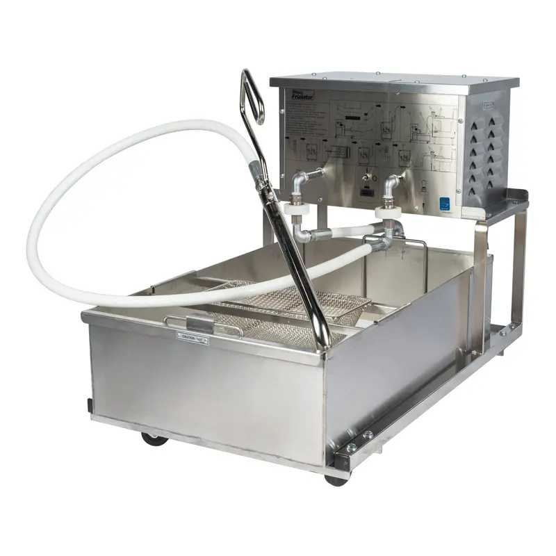 Pitco P18 Portable Oil Filtration System – 75 Lb Capacity, 120V 1