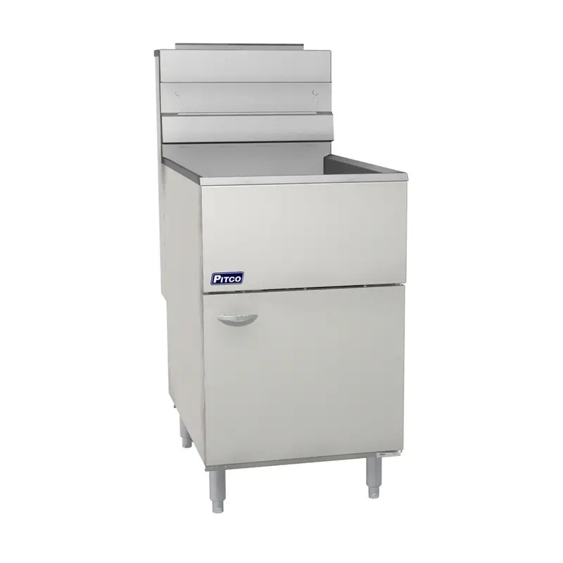 Pitco Vf-65S Natural Gas Floor Fryer – 65 Lb Oil Capacity 1