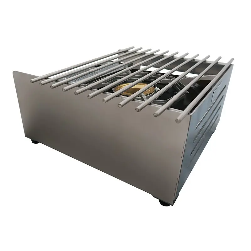 Portable Butane Stove Cover By Chef Master – Durable Stainless Steel Protection 1