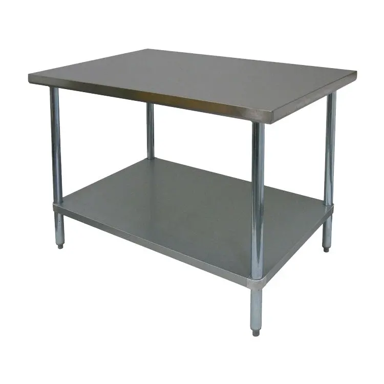Premium 24" X 30" Stainless Steel Worktable By Gsw Wt-P3024 1