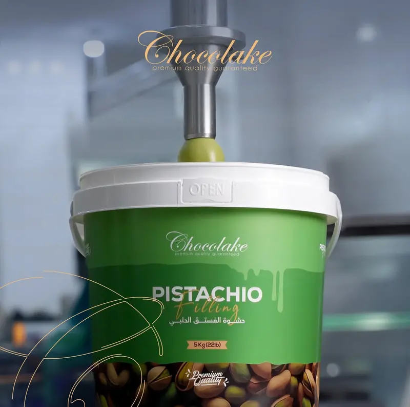 Premium Pistachio Paste With 22% Nut Content – 5 Kg Food-Grade Bulk Container 1