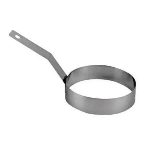 Rabco 4" Stainless Steel Egg Ring For Perfectly Shaped Fried Or Poached Eggs 1