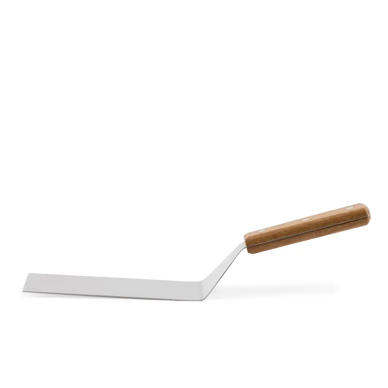 Rabco 6.25-Inch Flexible Stainless Steel Turner With Wooden Grip 1