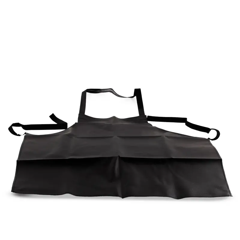 Rabco Brown Vinyl Water-Resistant Bib Apron 1
