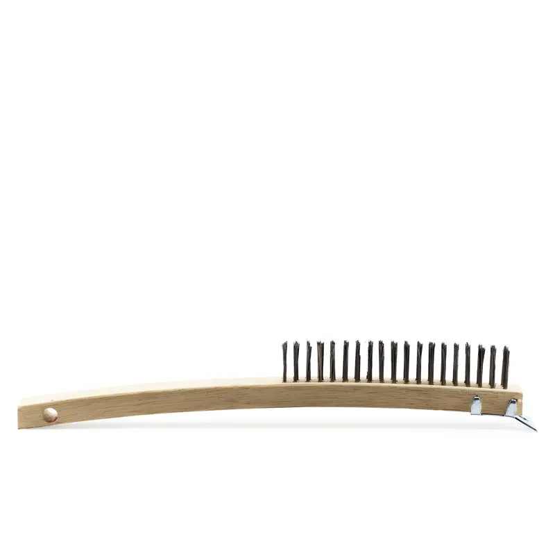 Rabco Dual-Size Wire Brush With Integrated Scraper – Heavy-Duty Cleaning Tool 1