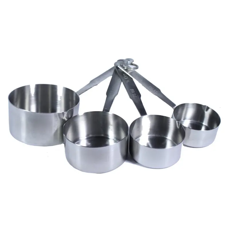 Rabco Stainless Steel 4-Piece Measuring Cup Set 1