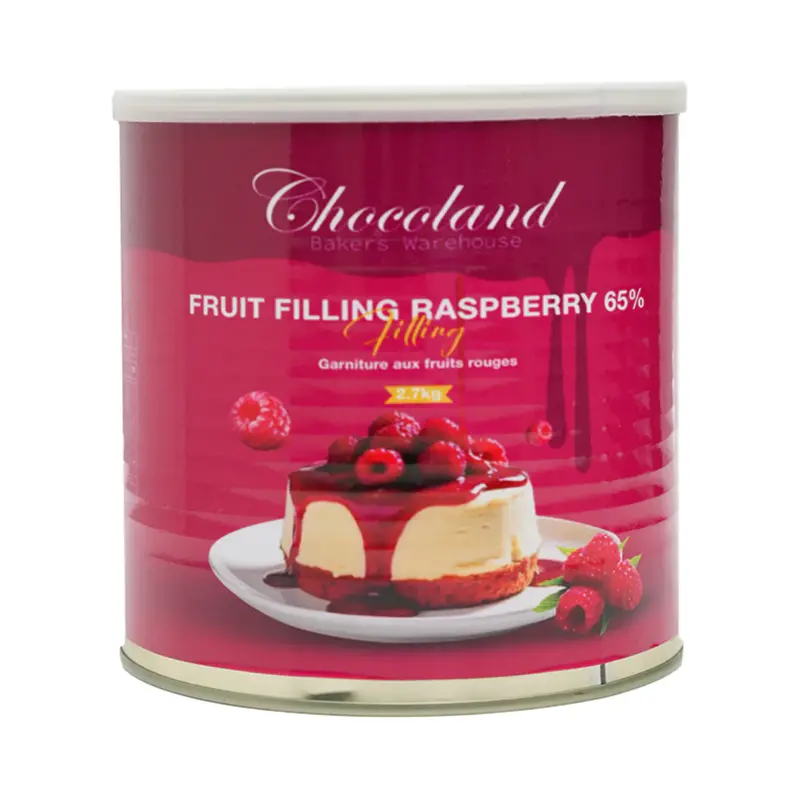 Raspberry Fruit Filling – 2.7 Kg, 65% Real Fruit (Pickup Only) 1