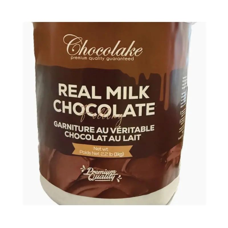 Real Milk Chocolate Filling – 1 Kg Creamy, Bake-Stable Chocolate Base 1