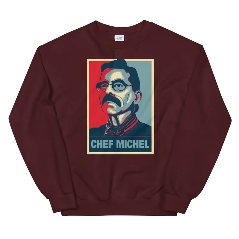 Red "Culinary Revolution" Sweater 1