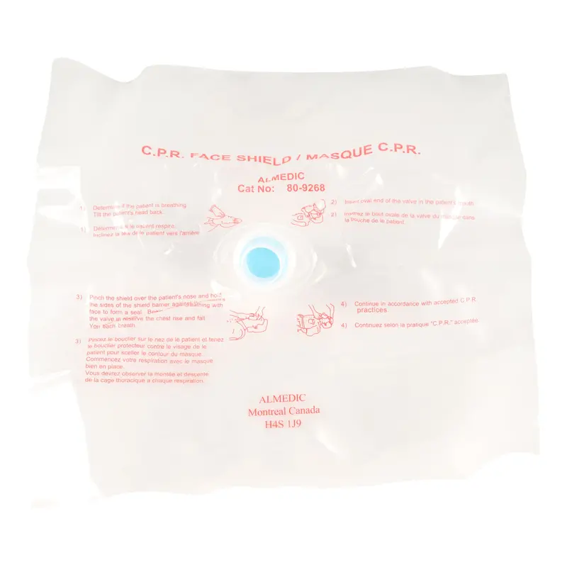 Regional Safety Cpr Rescue Breather – Medical-Grade Silicone Mask 1
