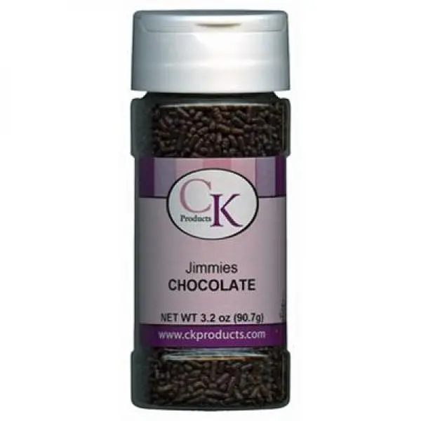 Rich Chocolate Jimmies – 3 Oz 1