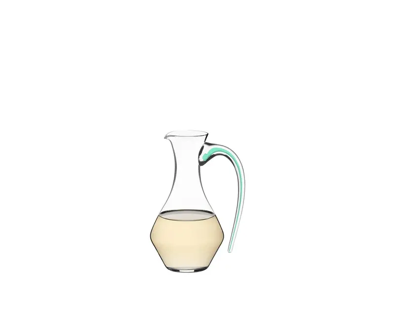 Riedel Fatto A Mano Cabernet Decanter With Mint-Striped Handle 1