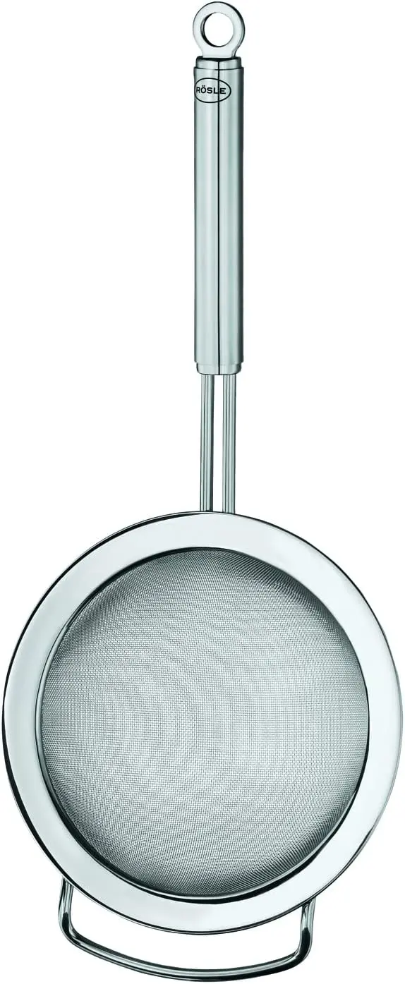Rosle Large Fine-Mesh Strainer – 9.5-Inch Stainless Steel Kitchen Sieve 1
