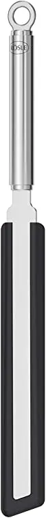 Rosle Silicone Crepe Turner – Ergonomic Round-Handle Stainless Steel Spatula 1