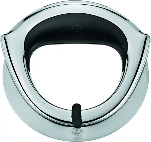 Rösle Stainless Steel Pizza Cutter With Palm-Grip Design 1