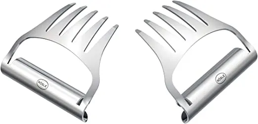 Rösle Stainless Steel Pulled Pork Forks – Dual-Tip Design 1